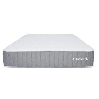 The Allswell Brick Mattress on a white background