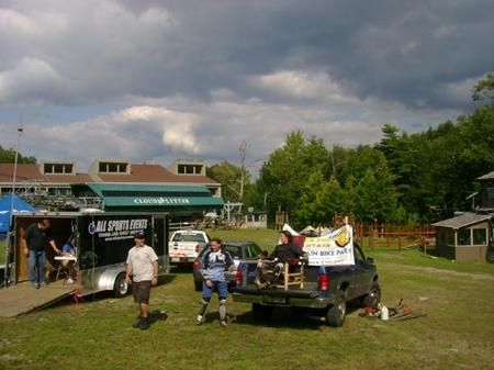 Dawn Bourque outs Karen Eagan from the hot seat during the women's race.