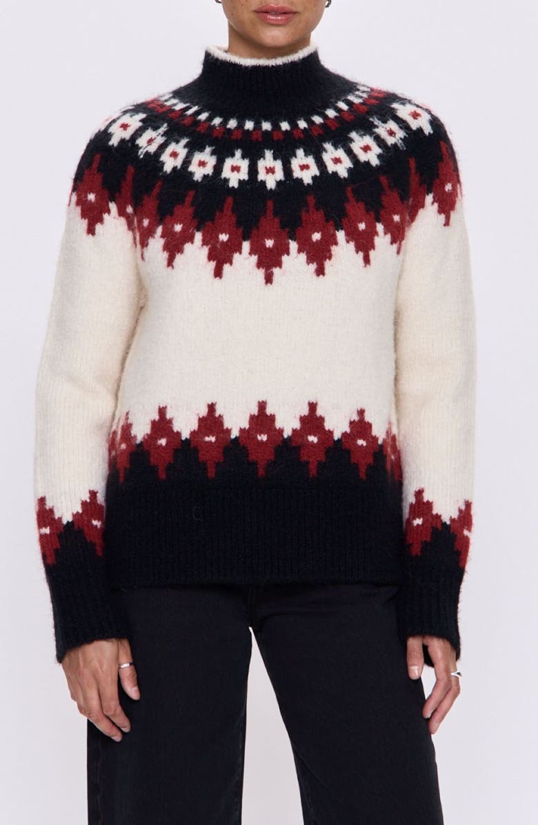 Astrid Fair Isle Turtleneck Sweater
