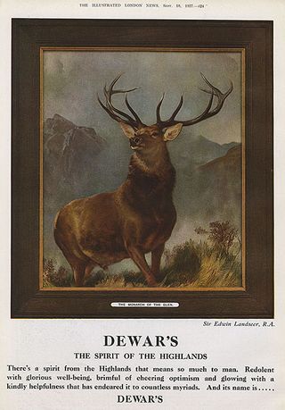 Dewar's advert - The Monarch of the Glen