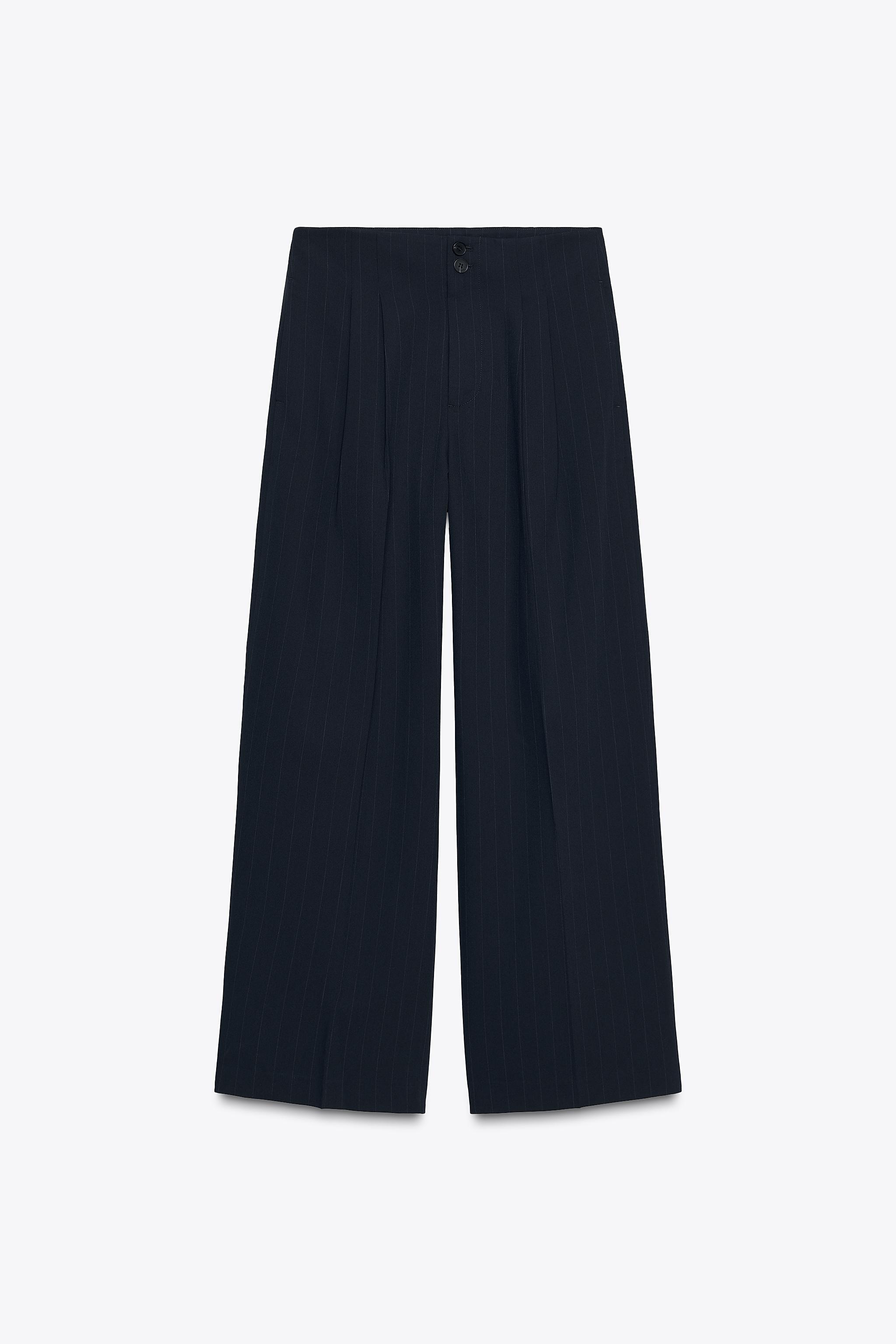 Zw Collection Pinstripe Pants