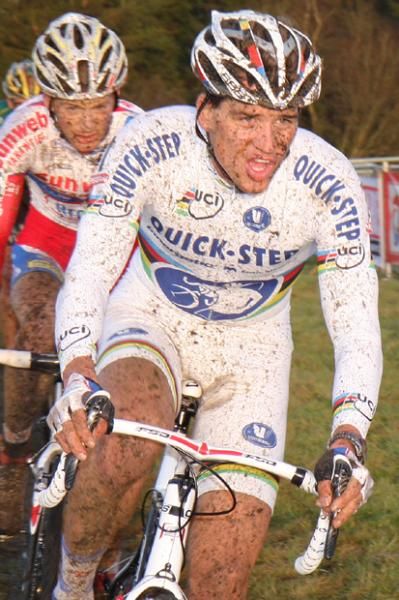 Zdenek Stybar (Quick Step) rides to a 6th place finish.