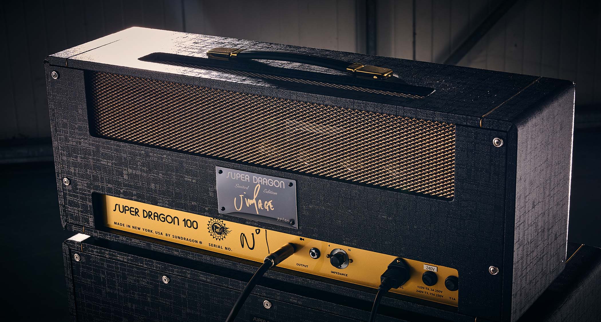 Sundragon Super Dragon: the custom Jimmy Page amplifier is a holy grail repro for fans of Led Zeppelin, and along with the original Sundragon combo, is our best hope of replicating Page's tone.