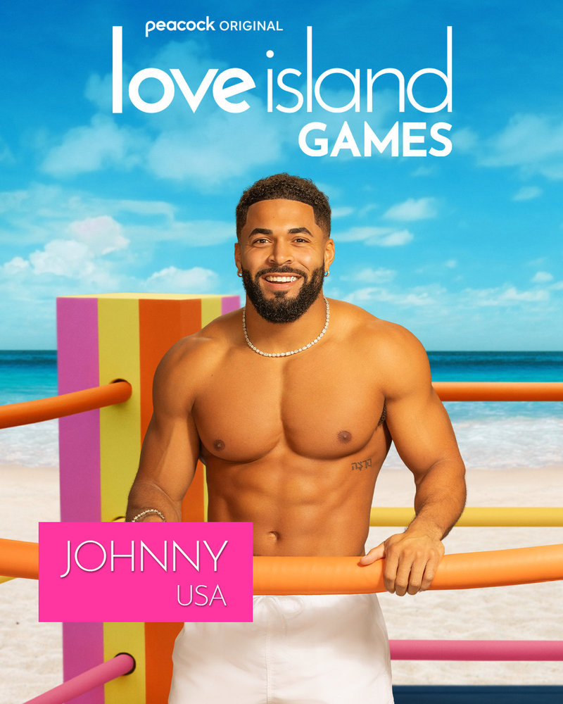 Johnny from 'Love Island Games' season 2.