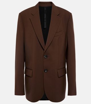 Ilan Single-Breasted Wool Blazer