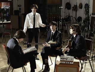Midas Man' first look at the Beatles... John Lennon will be played by Jonah Lees (The Letter for the King), Paul McCartney by Blake Richardson (Eleven Days), George Harrison by Leo Harvey Elledge (Creation Stories) and Ringo Starr by newcomer Campbell Wallace.