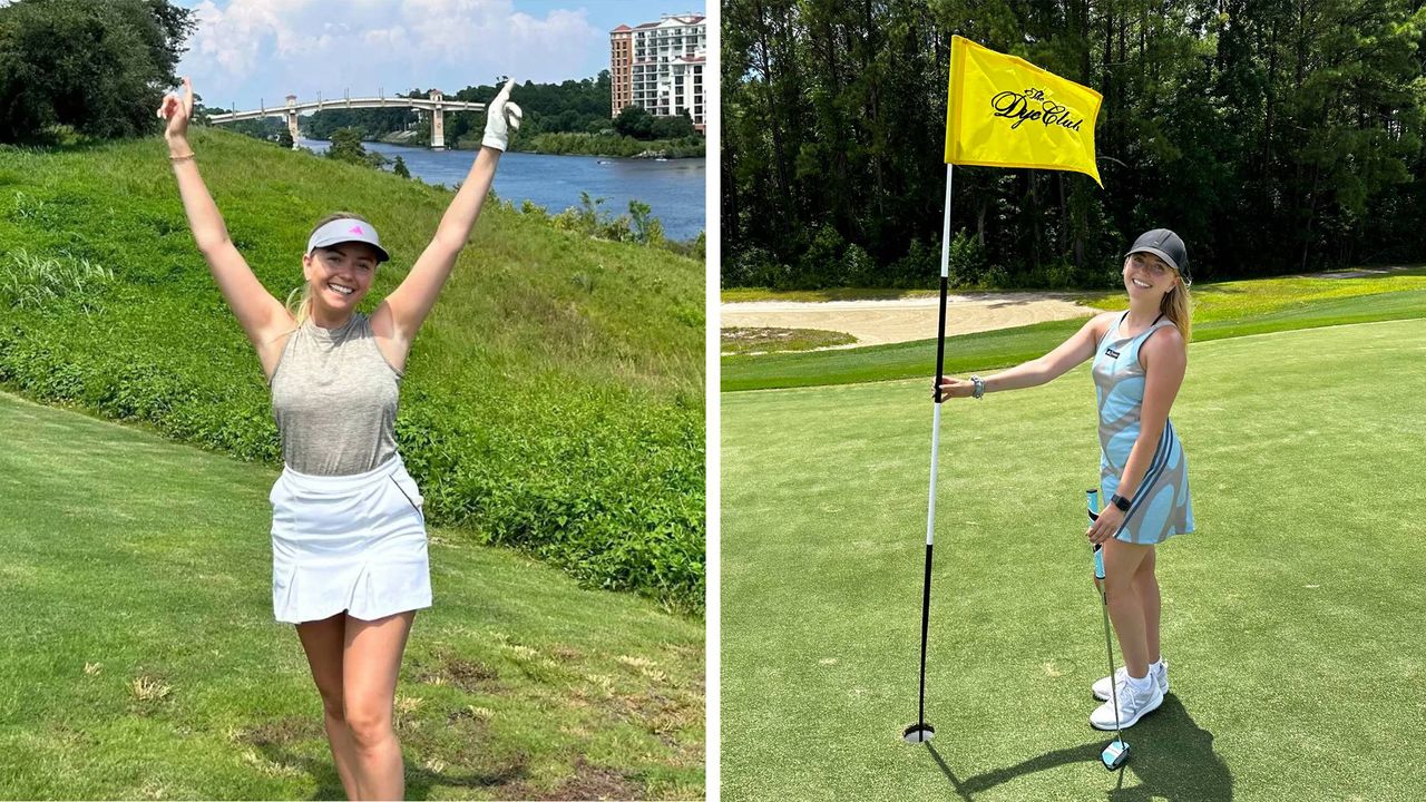 Lili Dewrance on US golf holiday