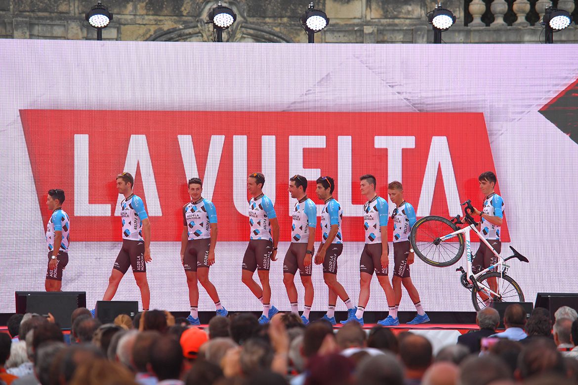 Romain Bardet's AG2R-La Mondiale team