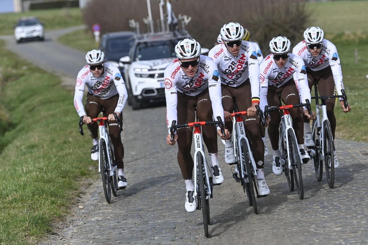 Omloop Het Nieuwsblad 2021 75h Edition Training Flanders Classics 25022021 Gijs Van Hoecke BEL AG2R Citroen Team photo Nico VereeckenPNBettiniPhoto2021