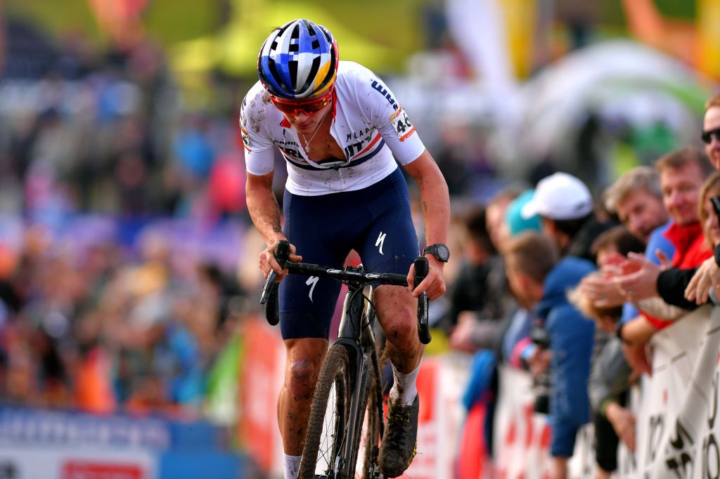 TABOR CZECH REPUBLIC NOVEMBER 16 Thomas Pidcock of United Kingdom and Team Trinity Racing during the 23rd Tabor World Cup 2019 Men Elite UCICX TelenetUCICXWC on November 16 2019 in Tabor Czech Republic Photo by Luc ClaessenGetty Images