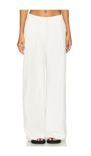 Wide Leg Pleat Pants