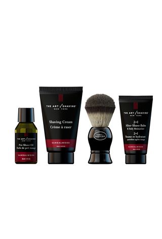 The Art of Shaving Travel Size Sandalwood Shaving Kit