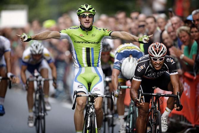 Elia Viviani (Cannondale) won the Dutch Food Valley Classic