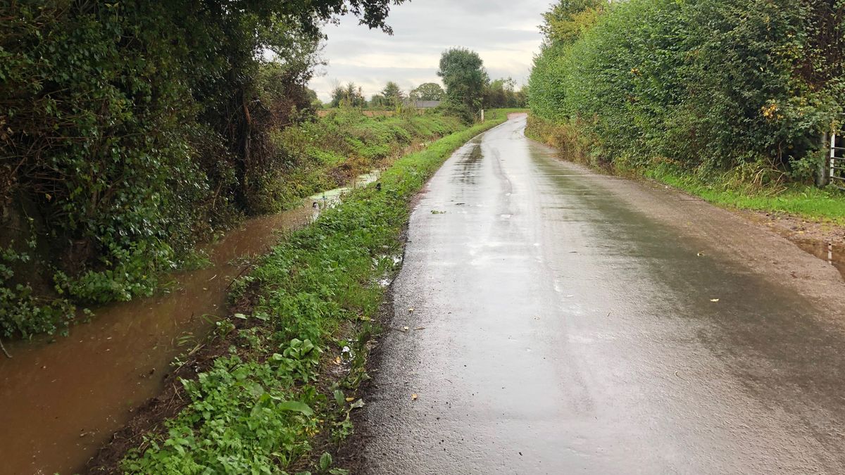 Komoot route Devon