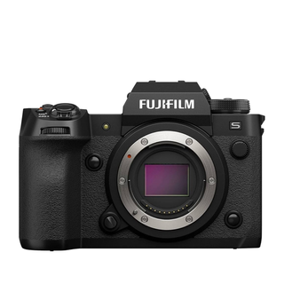 Fujifilm X-H2S on a white background