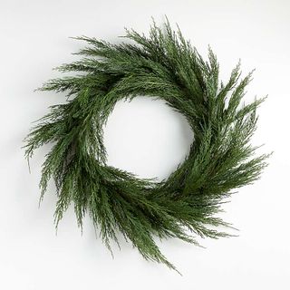 Faux Cypress Wreath 26