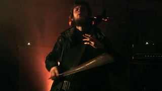 A still from the video