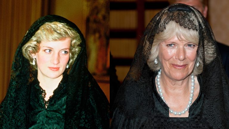 Duchess Camilla left Diana a handwritten note after her engagement to Prince Charles was announced