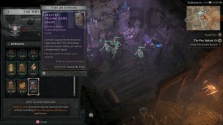 Claiming Diablo 4 Mother's Gifts rewards