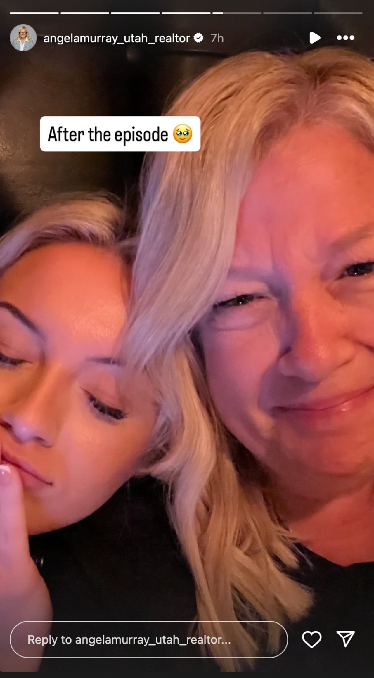 Lexi and Angela crying after their elimination