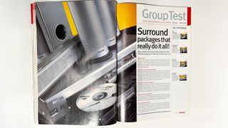 Surround packages Group Test opening spread