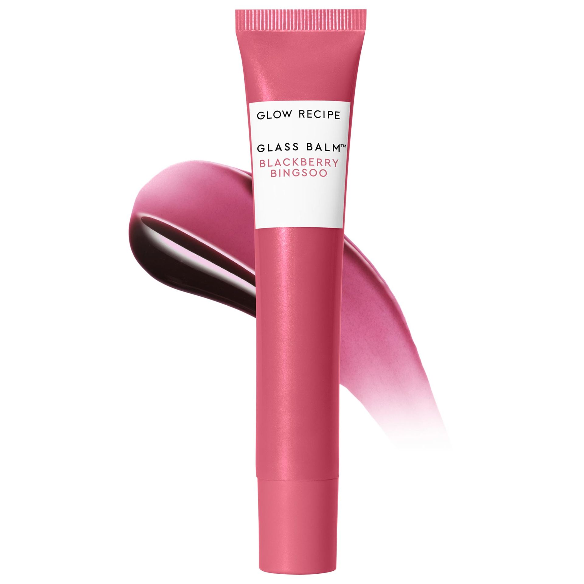 Glass Balm Lip Treatment for Shine & Hydration - Dragonfruit Bingsoo