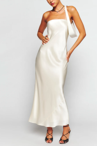 Best Tube Tops & Dresses | Reformation Joana Silk Dress