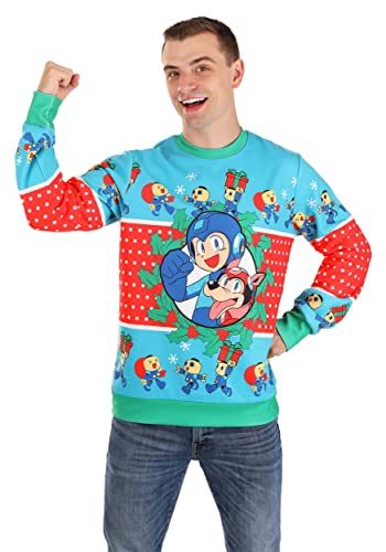 Mega Man Ugly Christmas Sweater
