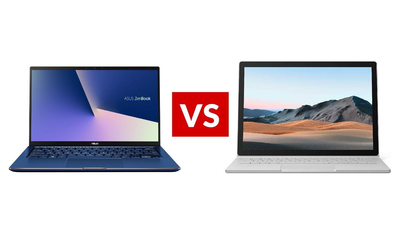 Asus ZenBook Flip 13 vs Microsoft Surface Book 3