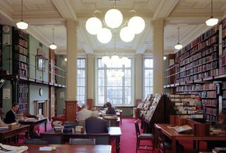 Interior view of The London Library