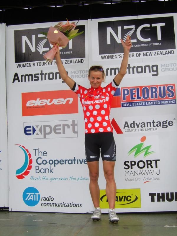 Kaytee Boyd is looking good in the KOM classification with just two stages to go.