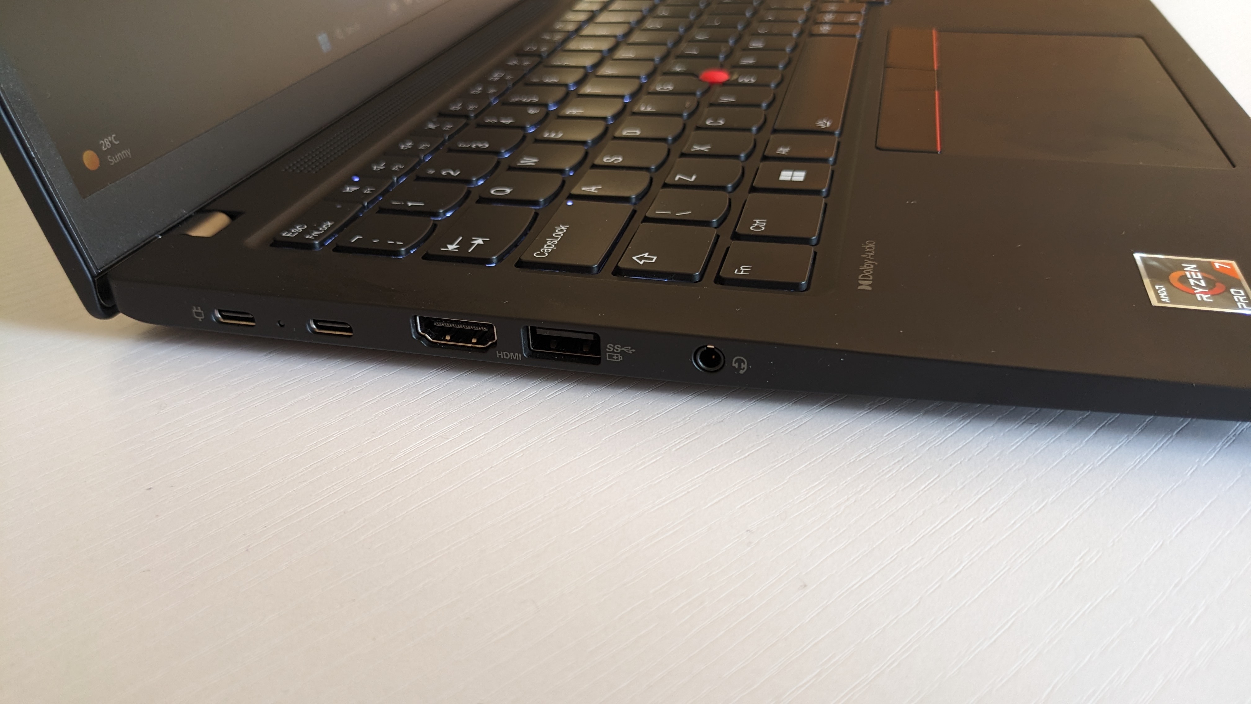 Lenovo ThinkPad T14s Gen 4 during our review