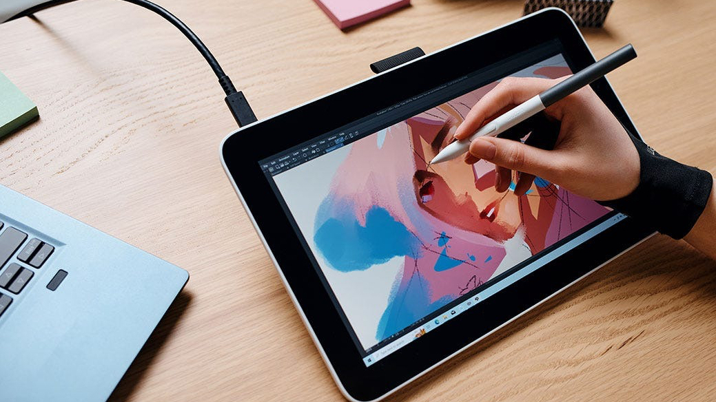 Wacom One 12 with pen lifestyle image