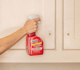 cleaning kitchen cabinets before painting