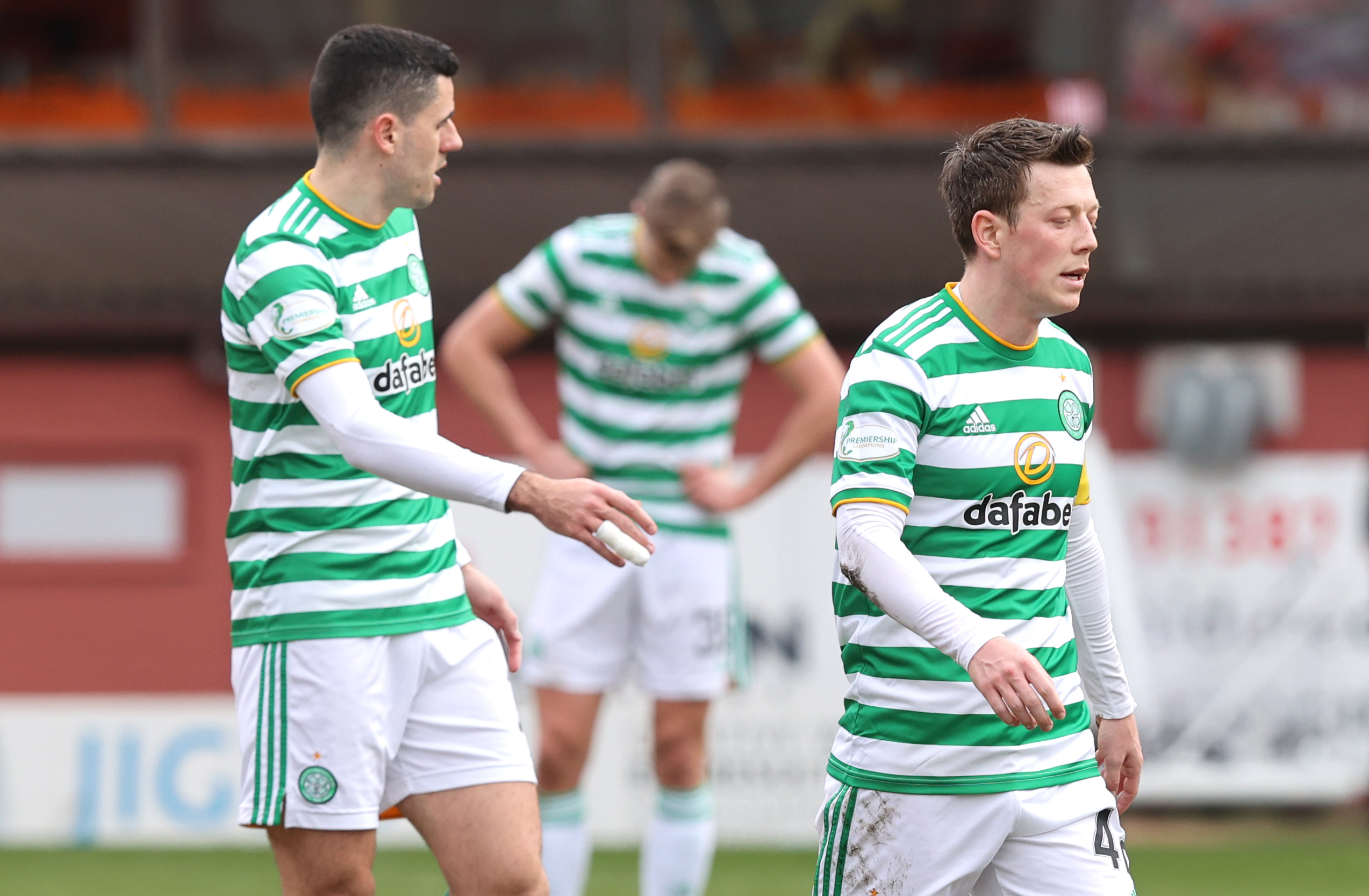 Celtic crowned Scottish Premiership champions after draw at Dundee