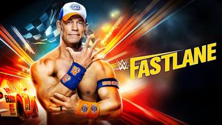 John Cena in poster for WWE Fastlane 2023