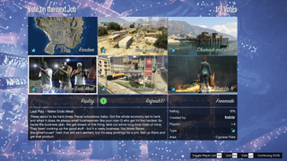 GTA Online menu