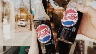 Pepsi bottles