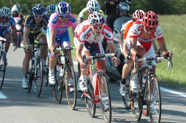 A dangerous break was reeled in close to the finish