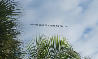 Morgans Hotel Group used the sky as a canvas during Art Basel Miami Beach