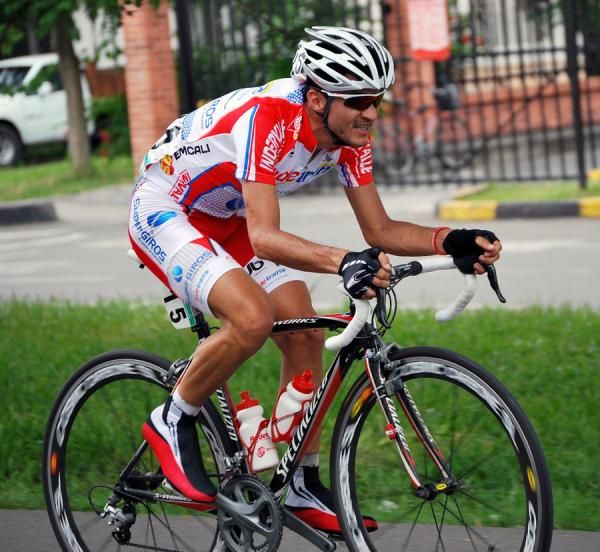 Alvaro Montoya rides on stage 2b.