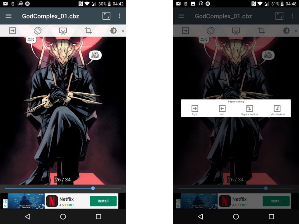 comicscreen comic book reader apps