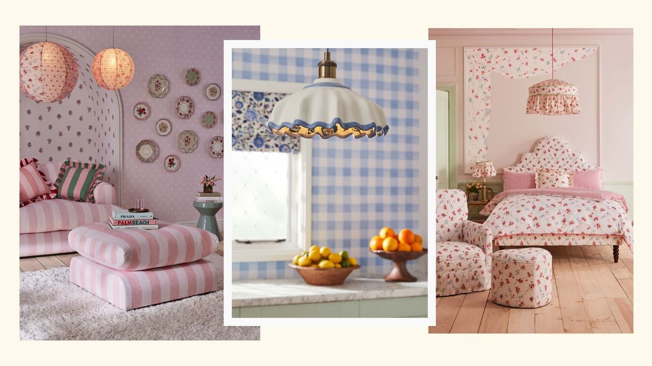 composite of Cath Kidston/Next homeware