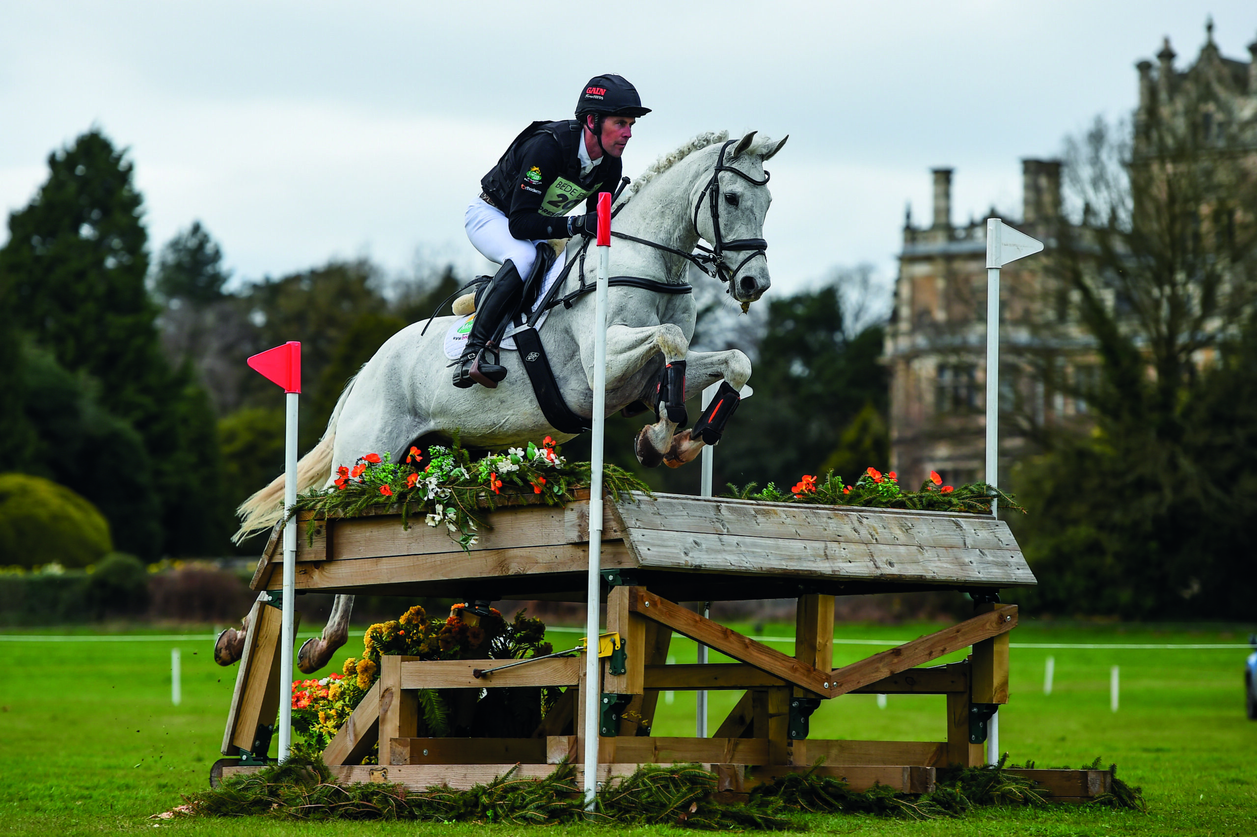 Joseph Murphy riding Calmaro cross-country at Thoresby Horse Trials