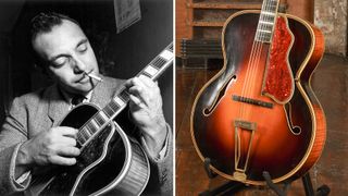 Django Reinhardt / Fred Guy Levin De Luxe guitar