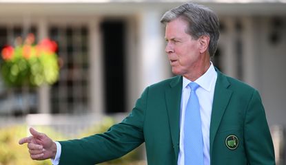 Ridley points while wearing the Green Jacket