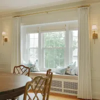 TWOPAGES Custom Curtains with Trim Border TWOPAGES Custom Curtains with Trim Border