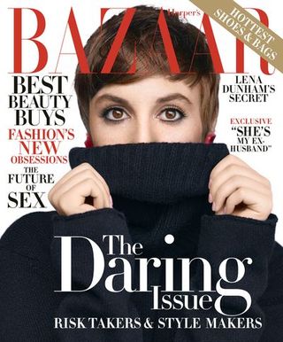 Lena Dunham Harper's Bazaar cover