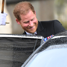 Prince Harry, Duke of Sussex attends the Coronation of King Charles III and Queen Camilla at Westminster Abbey on May 06, 2023 in London, England.