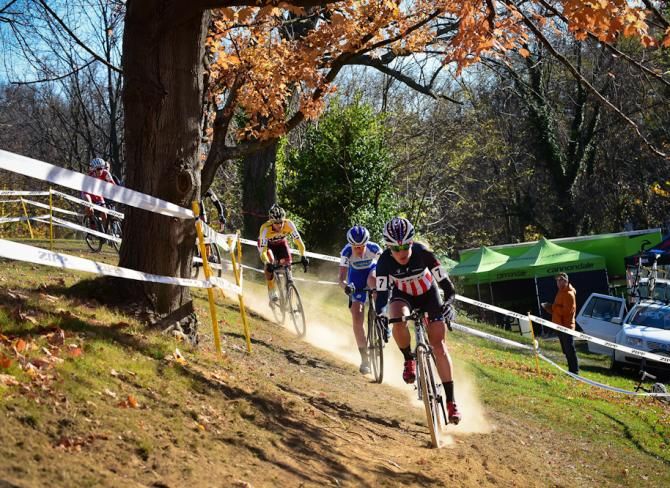 Katie Compton (Trek Factory Racing) was not to be denied today after two DNF's this weekend